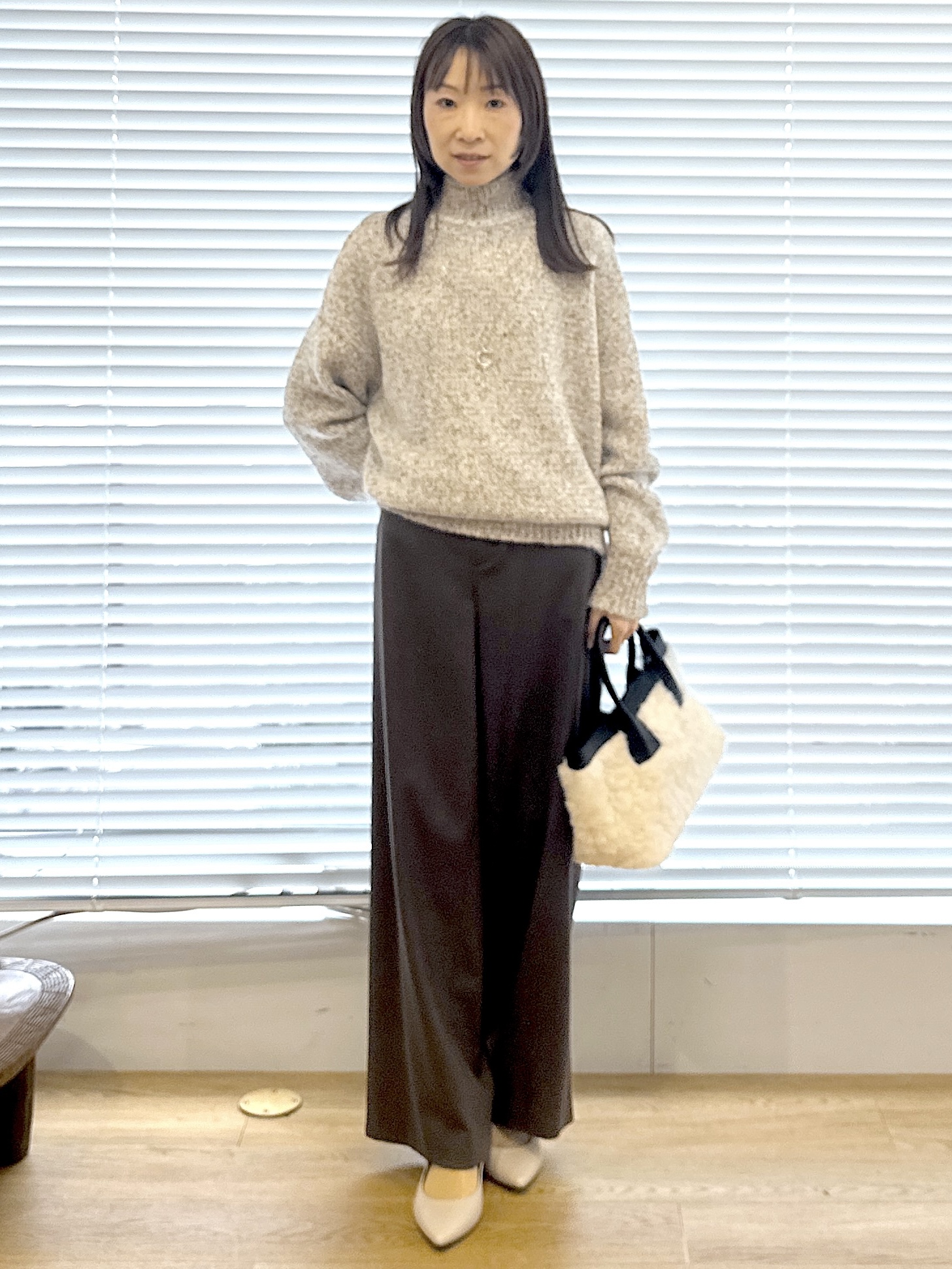 Miwaさんの「UNTITLED｜【1枚で着映え/レイヤードにも】レースドッキングプルオーバー」を使ったコーディネート