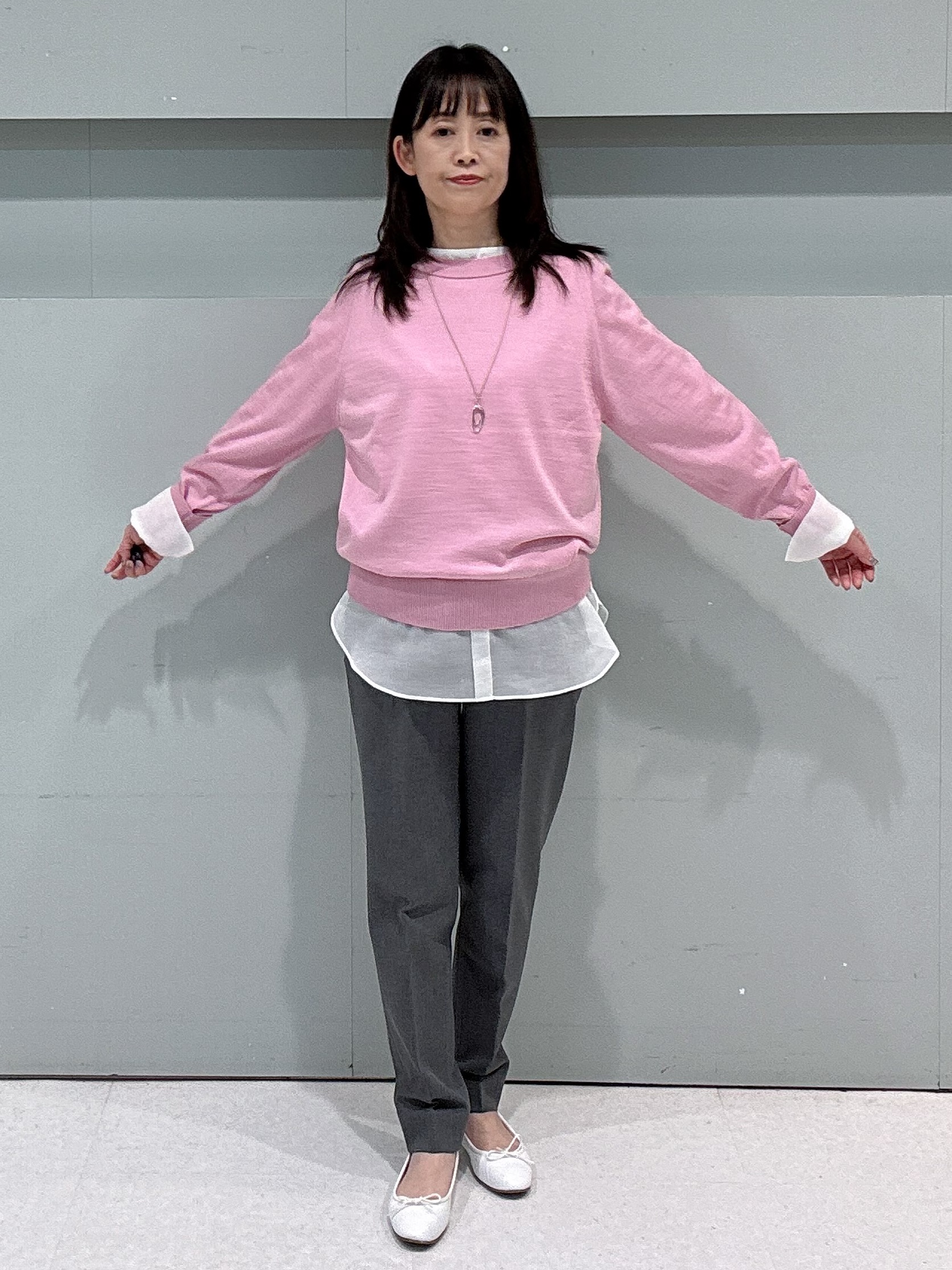 makiさんの「UNTITLED｜【軽アウター/中綿/秋冬コート】ショートブルゾン」を使ったコーディネート