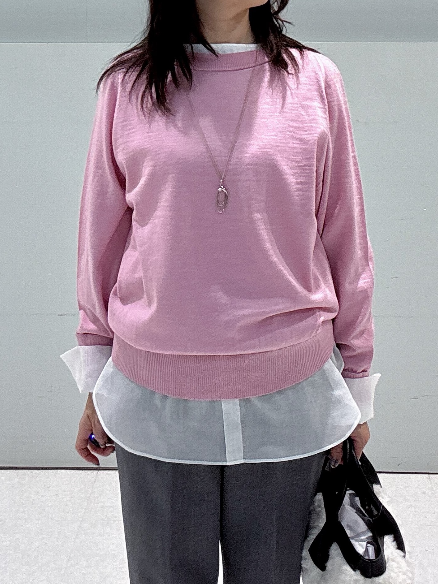 makiさんの「UNTITLED｜【軽アウター/中綿/秋冬コート】ショートブルゾン」を使ったコーディネート