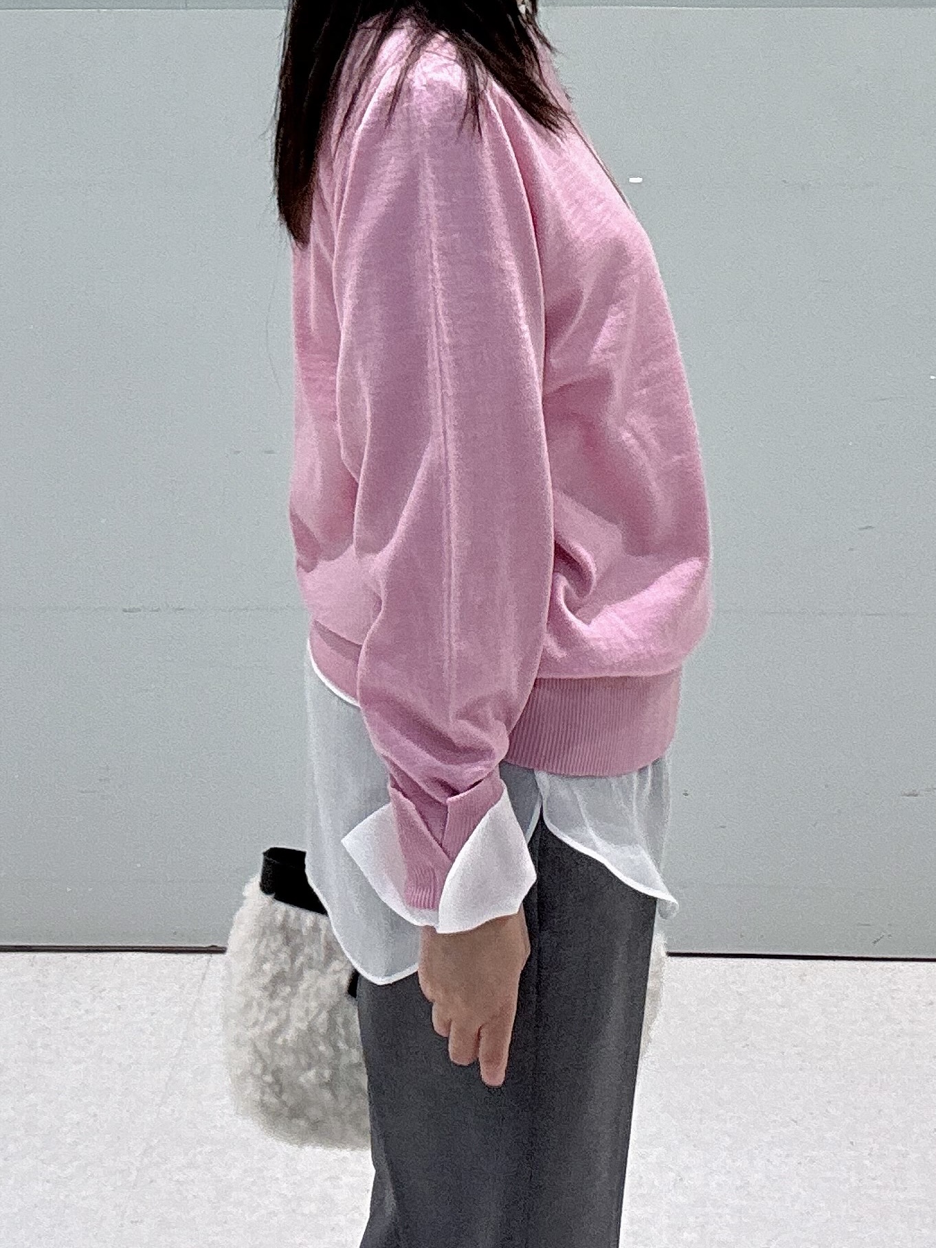 makiさんの「UNTITLED｜【軽アウター/中綿/秋冬コート】ショートブルゾン」を使ったコーディネート